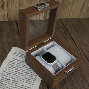 로에드 손목 시계 보관함 정리함 원목 케이스 거치대 2구