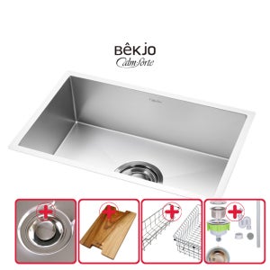 백조싱크 깜뽀르테730 코팅 앰보 사각싱크볼 사각볼 싱크대 씽크대 교체 깜뽀르떼730