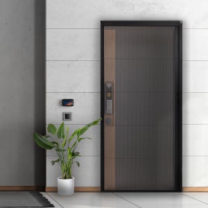 DIY 현관 원터치 자동 주름방충망 자바라방식 화이트/블랙 1000x2100