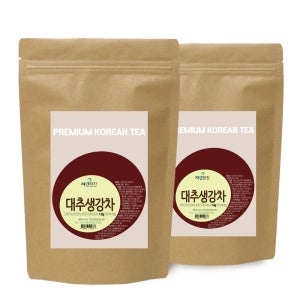 자연한잔 대추생강차 1.2g 50개입 1+1 총100티백