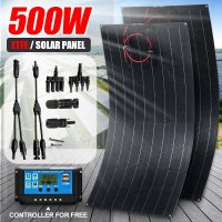 태양광 패널 500w 18v etfe 단결정 전지 야외 캠핑 밴