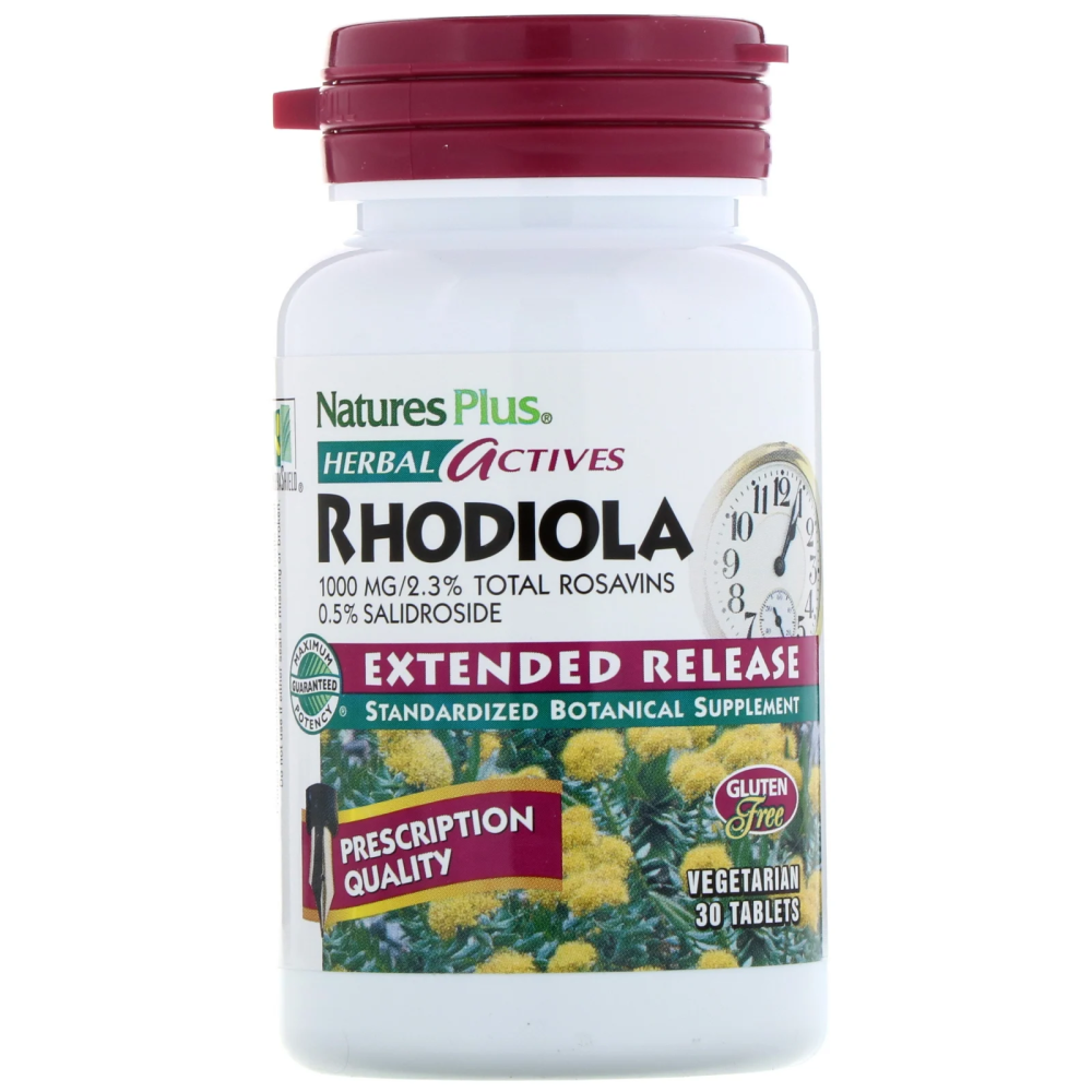 네이처스플러스 허벌 액티브 살리드로사이드 <b>Rhodiola</b> 1000mg 30정