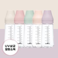 스펙트라 PA 젖병 260ML 2개입 크림 아이보리/ 노꼭지 구성