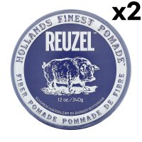 리우젤 파이버 포마드 340g 2팩 Reuzel Fiber Pomade