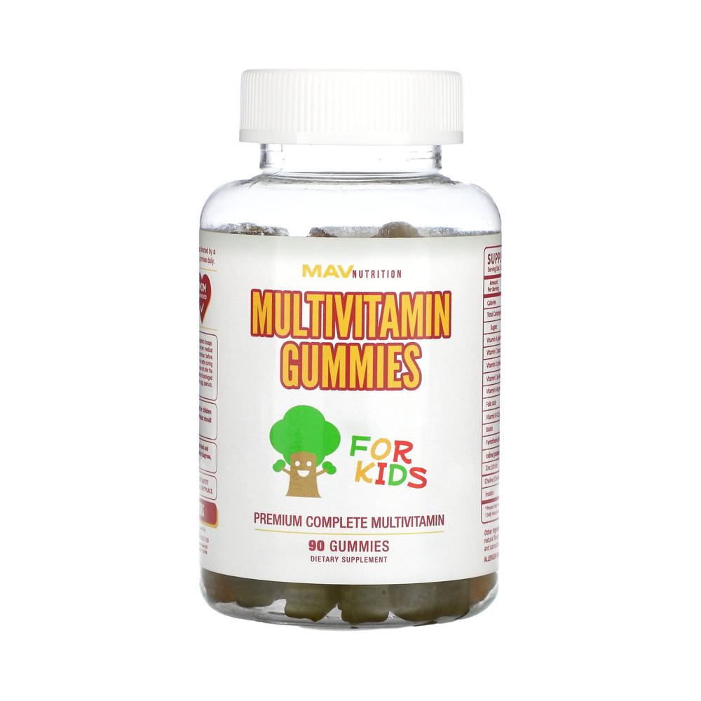MAV Nutrition <b>키즈</b> 종합<b>비타민</b> 구미 젤리 90개 <b>Kids 멀티비타민</b>