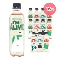 아임얼라이브 콤부차 프리바이오틱스 360ml(PET) x 12병 콤부티 탄산수 발효탄산