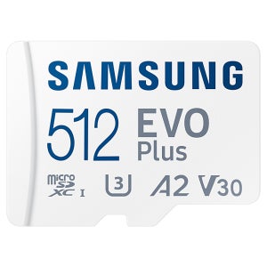 삼성 정품 마이크로SD카드 EVO Plus SD어댑터 512GB MB-MC512KA/KR 휴대폰 스마트폰 태블릿등