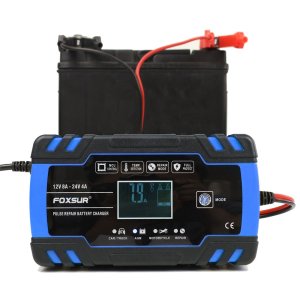 FOXSUR 폭셔 차량용 다용도 멀티 배터리 AGM 충전기 2세대