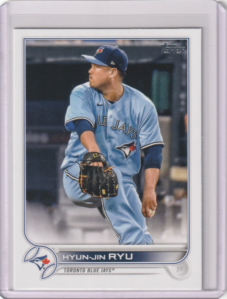 2022 Topps 류현진 No-297 MLB 야구 카드