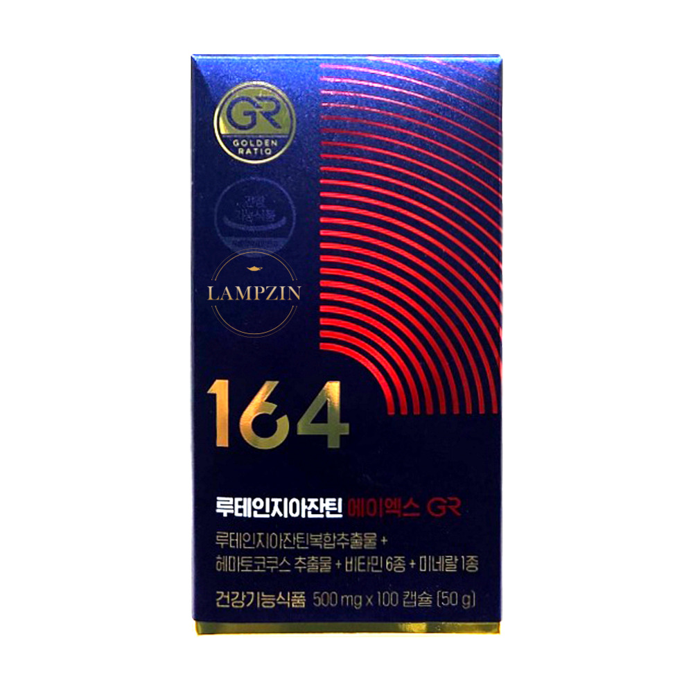 뉴트리원 정우성 <b>루테인 지아잔틴 164</b> AX GR 100정 1상자