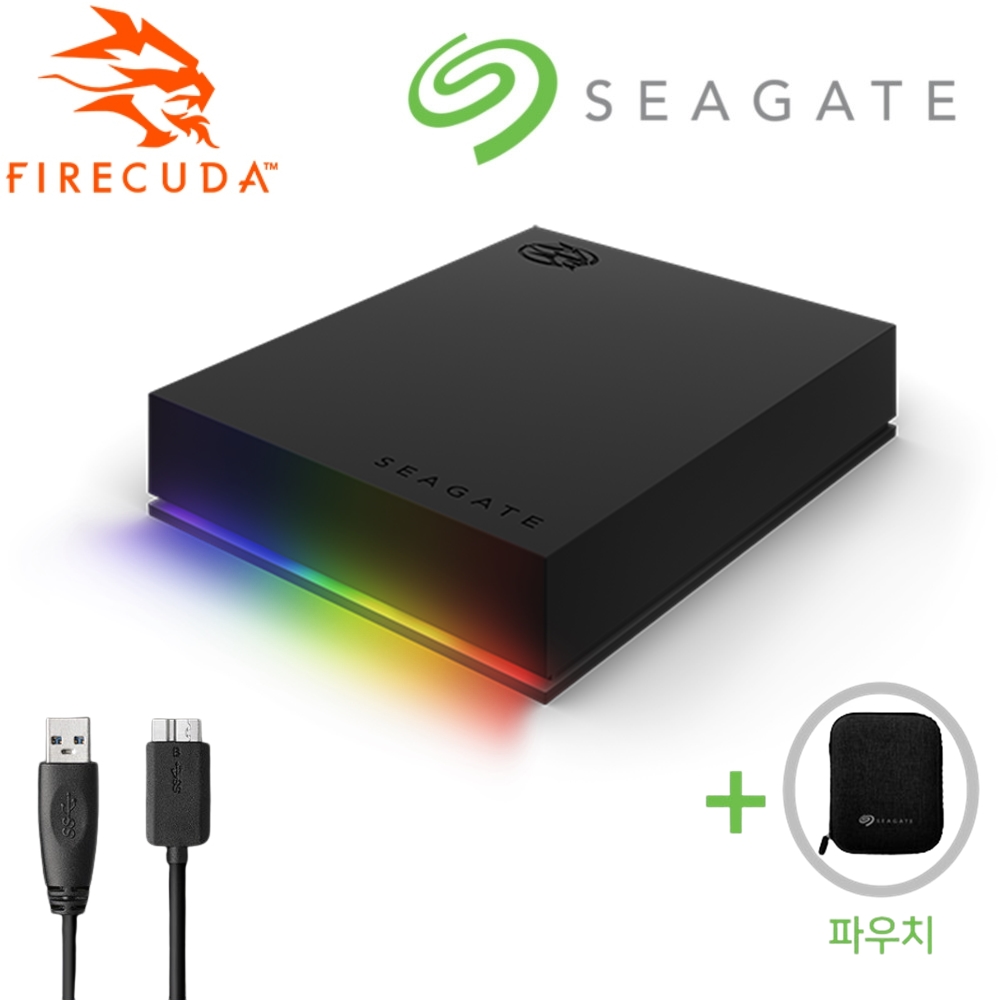씨게이트 외장하드 2TB 플스4 플스5 파이어쿠다 게이밍 2테라 PS4 PS5 전용