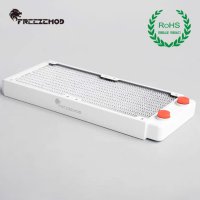 (해외배송)FREEZEMOD TSRP-WP240 / 프리즈모드 커스텀수냉 27T 쿠퍼 (황동 재질) 240MM 화이트 라디에이터 / ROHS인증