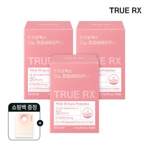 트루알엑스 질 유산균 지노 프로바이오틱스 여성 리스펙타 클리오 30캡슐, 3개