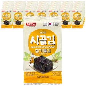 시골김 참기름김(도시락김) 4g 48봉 / 64봉