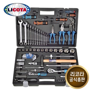 LICOTA 리코타 ALK-8008F 1/4 1/2인치 90pcs 소켓렌치세트 복스세트
