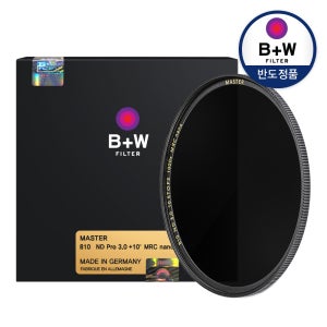[본사공식] [B+W] ND nano 1000x 39mm MRC MASTER 카메라 렌즈 필터