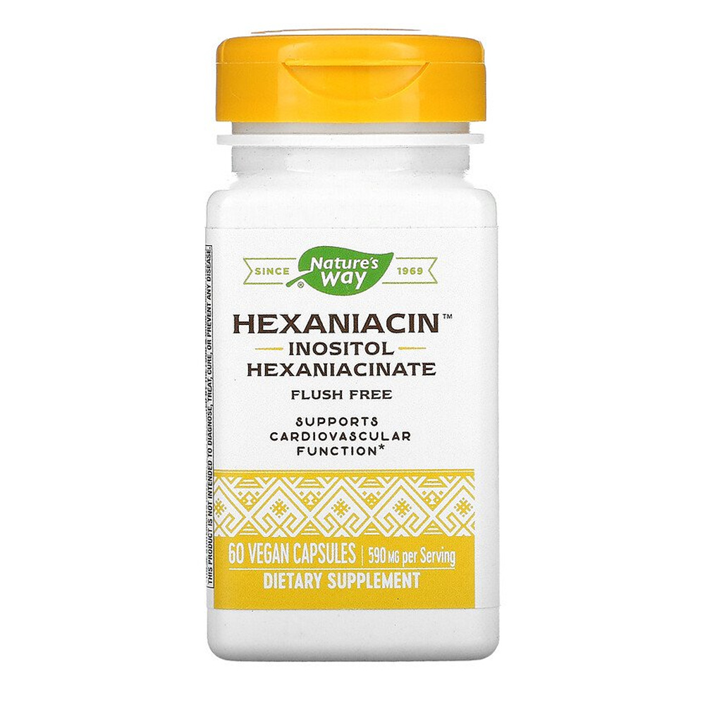네이처스웨이 <b>헥사</b> 니아신 이노시톨 <b>590mg</b> 60정