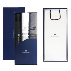 송월타올 뱀부얀 클래스44 3단무지 완전자동 우산 행사 기념세트 3p