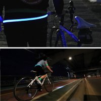 야간 허리 LED 벨트 조깅 자전거 야간 안전 발광 벨트