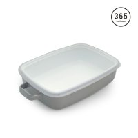 [365 methods] 낮은 오븐디쉬 M그레이 베이커 그라탕접시 오븐그릇