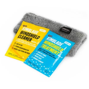 킴블레이드 유막제거 발수코팅 키트, 자동차 앞유리 전용 - 윈드실드 클리너&트리트먼트