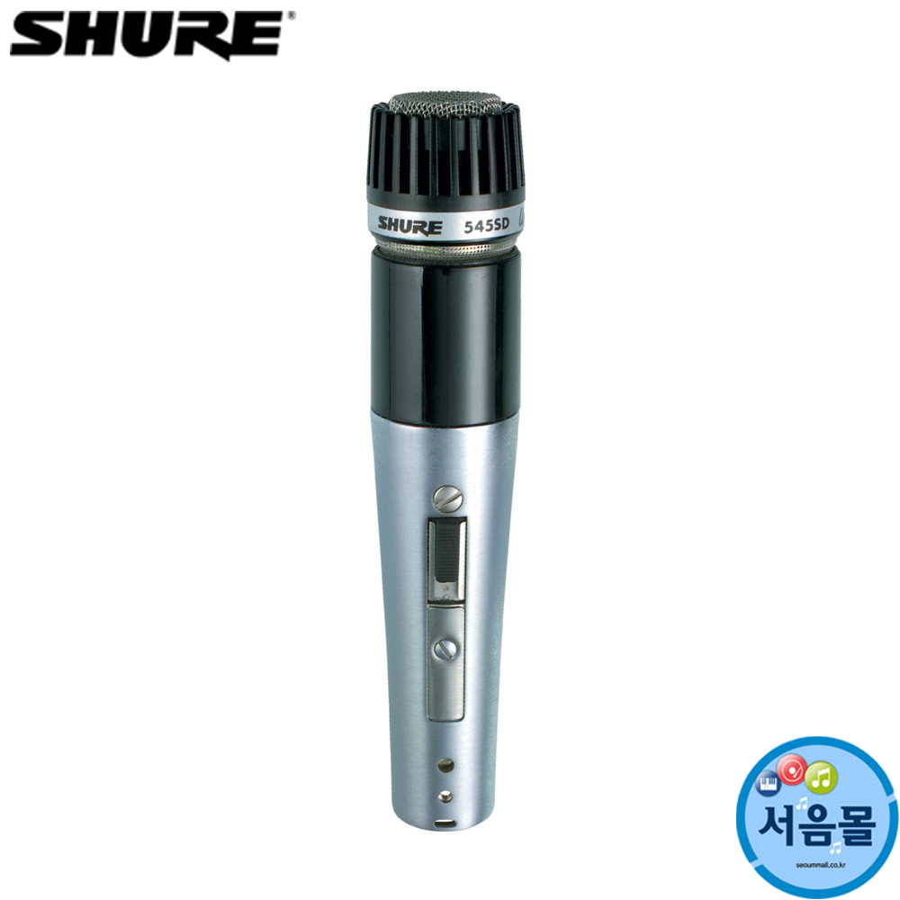 Shure 슈어 마이크 545SD-LC 악기용 마이크 다이나믹 마이크 전지향성
