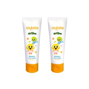[유통기한임박특가] 1+1 소이베베X신비아파트 복합자차 모이스춰 유아 선크림 80g (SPF50+)