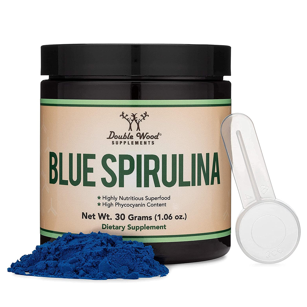 더블우드 <b>블루 스피루리나</b> 파우더 분말 30g Double Wood Spirulina
