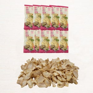 국산 편인삼 10팩 인삼절편 말린 건조 차재료