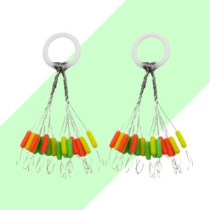 키우라 찌멈춤고무 칼라 찌스토퍼 중층 내림낚시 채비