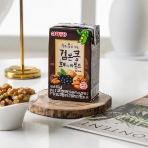 삼육두유 검은콩 호두아몬드 두유 140ml x 24팩