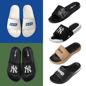 MLB JEEP 정품 사무실 사무용 실내화 슬리퍼