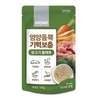 이즈칸 독 기력보충 파우치 (80g) 닭고기황태죽