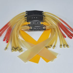 사냥용새총 초광폭 새총 고무줄 라이플계열 초광폭 0.75mm