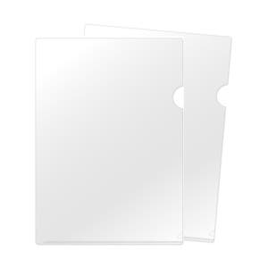 고투명 L홀더 화일 10매 L자화일 엘홀더 클리어 간지화일 A4 L자형 파일