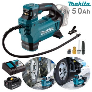 makita 충전에어펌프 고압 P181-50 (18V 5.0Ah) 타이어 공기주입기 자동에어펌프