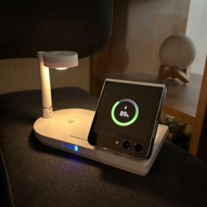 올인원 미니 스탠드 3in1 고속 무선충전기 F5 아이폰 갤럭시 워치 거치대