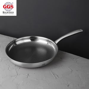 독일 GGS 부스트 헥사곤 통3중 스테인레스 프라이팬 28cm 3중코팅 긁힘방지 IH스텐