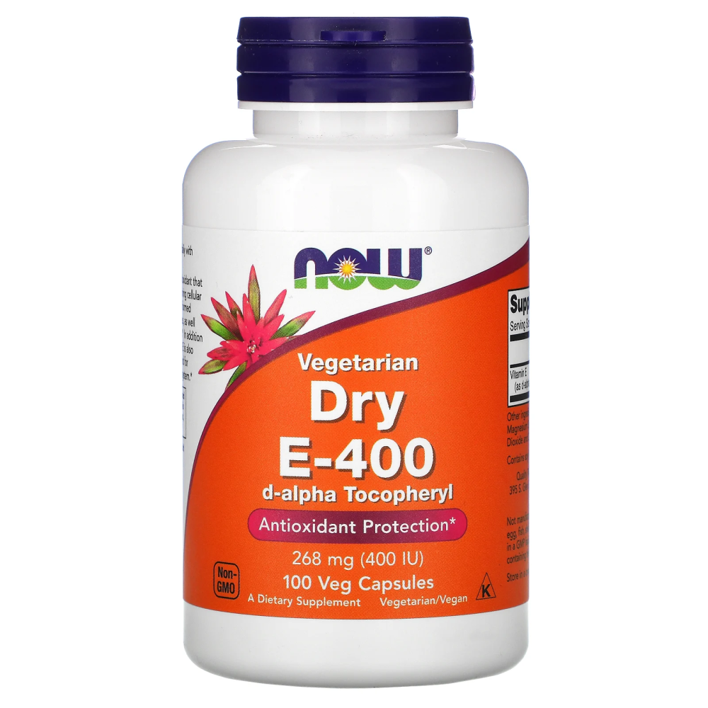 <b>나우푸드</b> 베지테리안 드라이 <b>비타민E</b>400 268mg 400IU 100캡슐