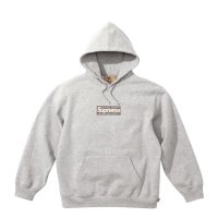 ss22 버버리x슈프림 박스로고 후드티 Supreme Burberry Box Logo Hooded Sweatshirt Heather Grey