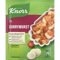 Knorr Currywurst Sauce 독일 크노르 커리부어스트 소스 6팩