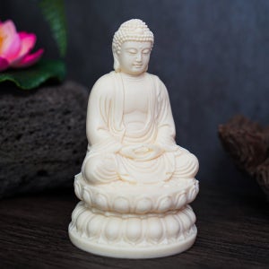 상아과 미니 명상 불상 석가모니 굿즈