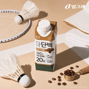 빙그레 더단백 드링크 단백질음료 커피, 250ml, 18개