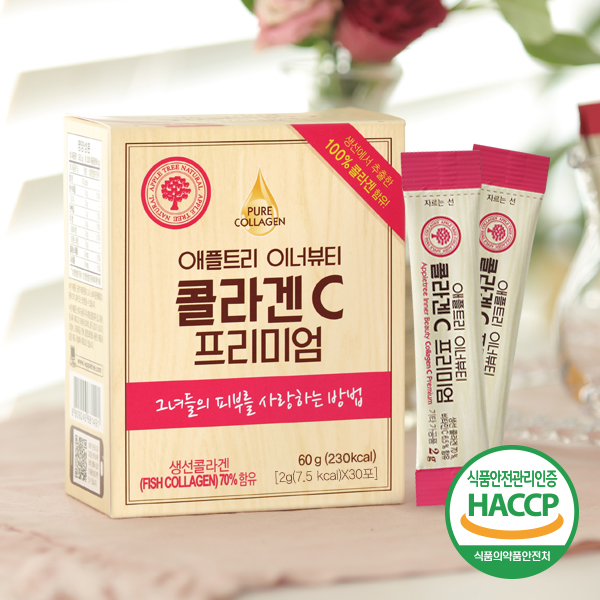 이너뷰티 콜라겐C 저분자 어린콜라겐 히알루론산 알로에겔 엘라스틴