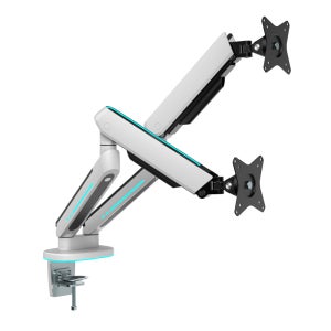 카멜마운트 RGB 듀얼 모니터암 HMA-2D 32인치 9KG LED 스탠드 거치대 설치