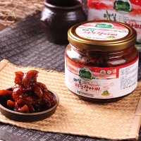 매실플러스 광양 매실 장아찌 무침 짱아치 장아치 장아치무침 고추장장아찌 450g