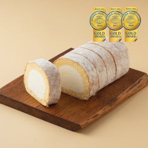[누적판매600만개] 신키네도 밀크 롤 케이크 350g, 홋카이도산 우유 사용 일본 프리미엄 수제 롤케익