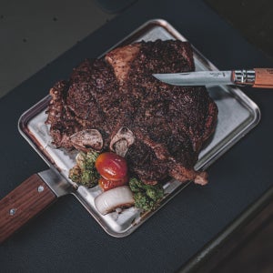 키녹스 캠핑 도마 스텐 플레이팅 접시