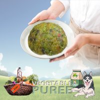 펫바프 PUREE 펫푸드 강아지생식 야채퓨레15종100% 500g 4팩 건강식 강아지화식