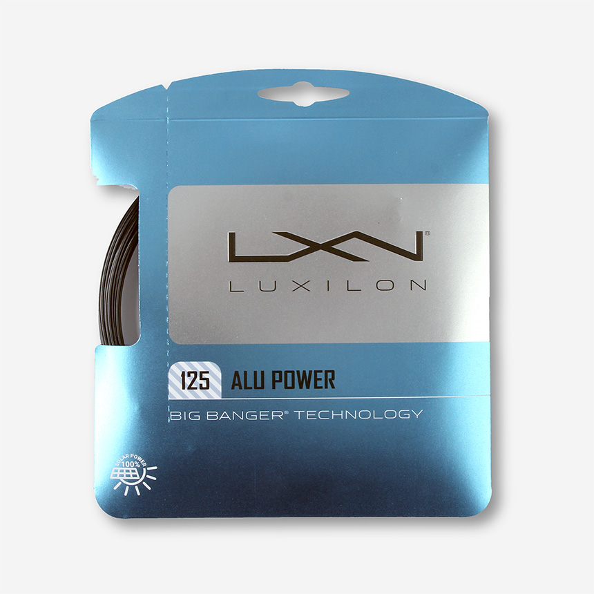 LXN 럭실론 알루파워 125 블랙 (낱벌) WR8306901 /테니스 스트링